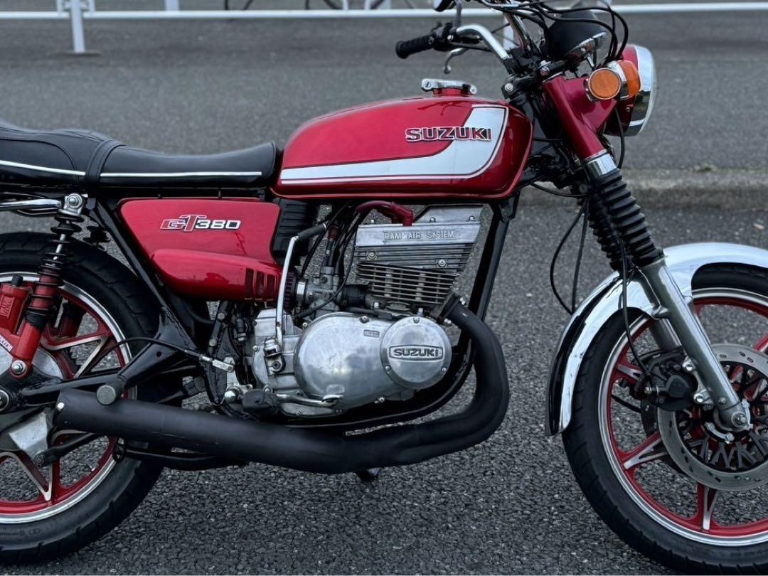 gt380マフラー城北ムラカミ丸管タイプ？スガヤ