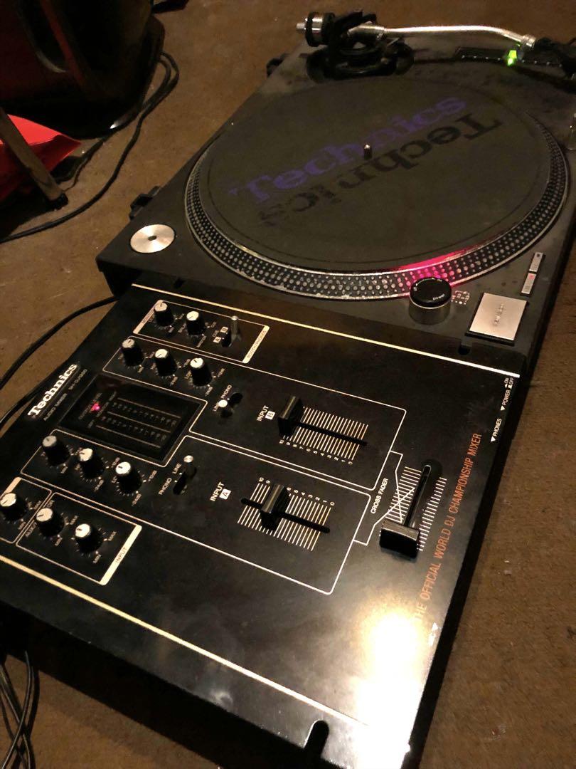 Technics SL1200 MK3 mixer SH-DJ1200 セット