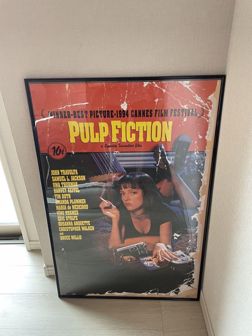 ポスター 90s VINTAGE PULP FICTION ORIGINAL POSTER