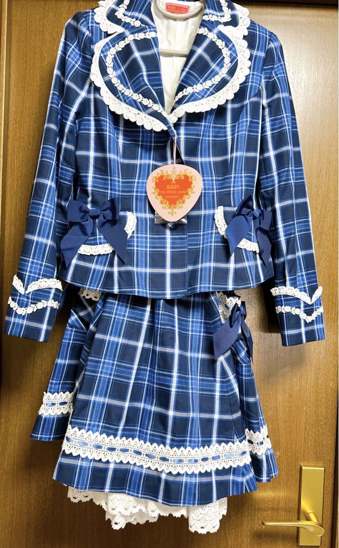 BABY タータンチェック 4点セット