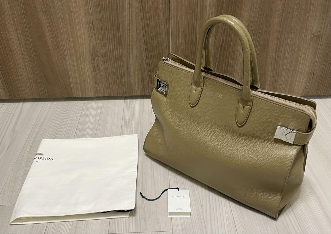 【ほぼ未使用】PELLE MORBIDA ペッレモルビダ ミニボストンバッグ
