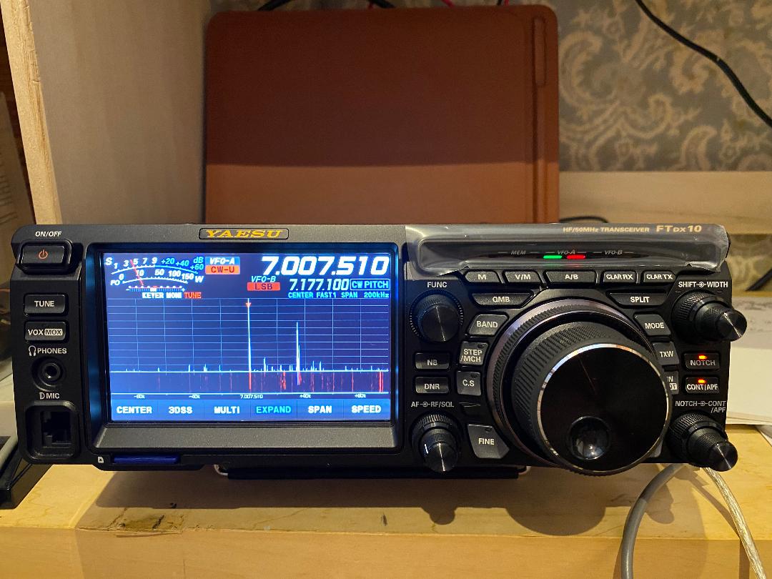 YAESU ヤエス FTDX10(100W) 23年10月購入 3年保証あり