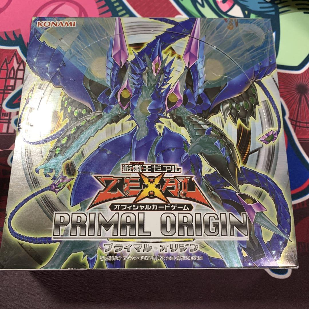 遊戯王 ゼアル ZEXAL プライマルオリジン 未開封 BOX シュリンク付き