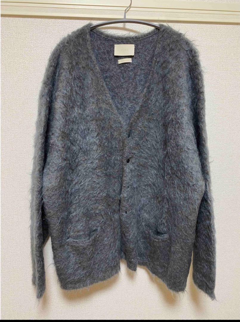 新品　21aw Yoke ヨーク　キッドモヘアルーズカーディガン　サイズ2