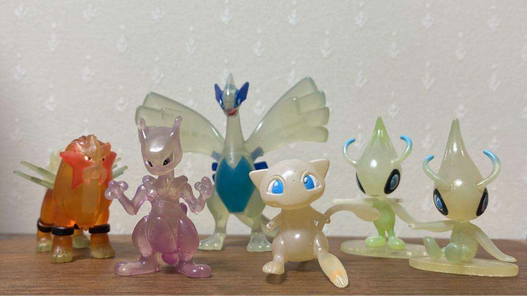 ポケモングッズまとめ売り モンコレ クリアver. ミュウ セレビィ ルギアなど