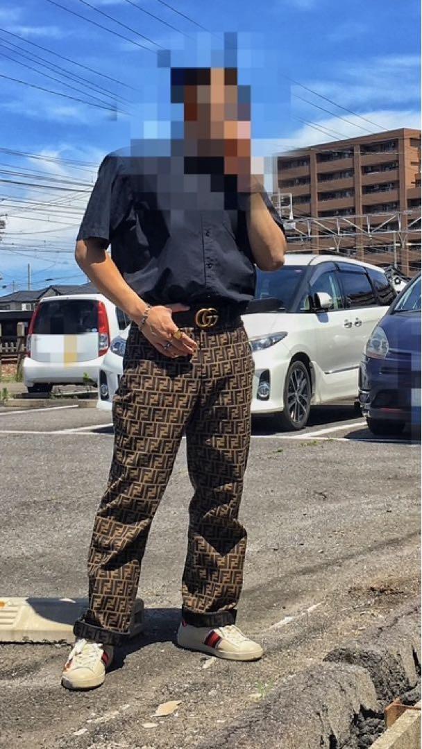 Fendi 総柄パンツ