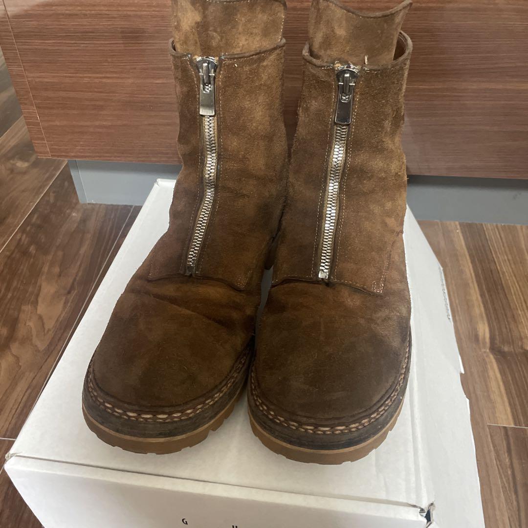 靴 undercover x nonnative CENTER ZIP BOOTS