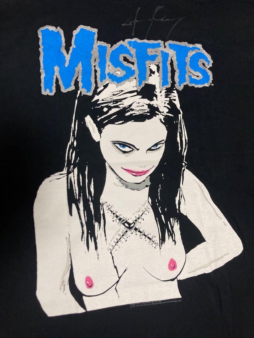 ドスペ　ミスフィッツ　misfits ヴィンテージ　Tシャツ　XL  サイン付