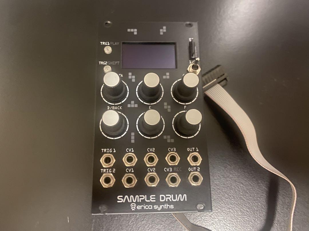 Erica Synths Sample Drum モジュラーシンセ