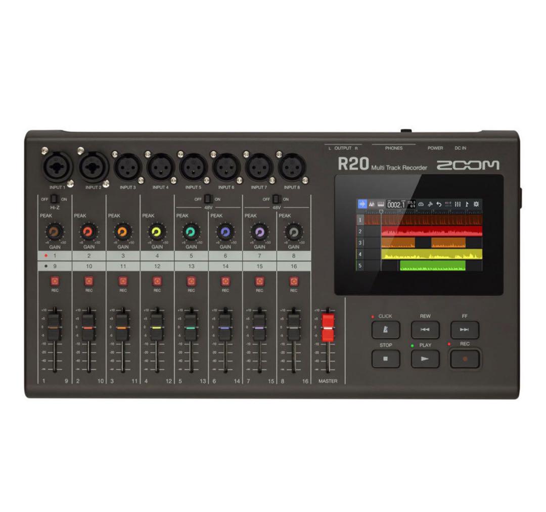ZOOM R20 マルチトラックレコーダー