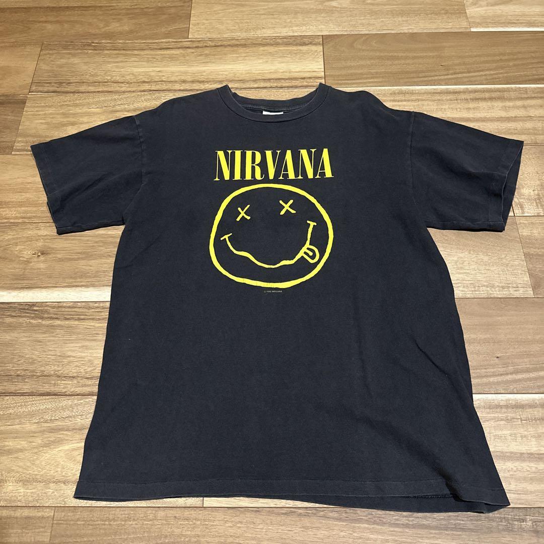 ニルヴァーナ90s前半　スマイルTシャツ