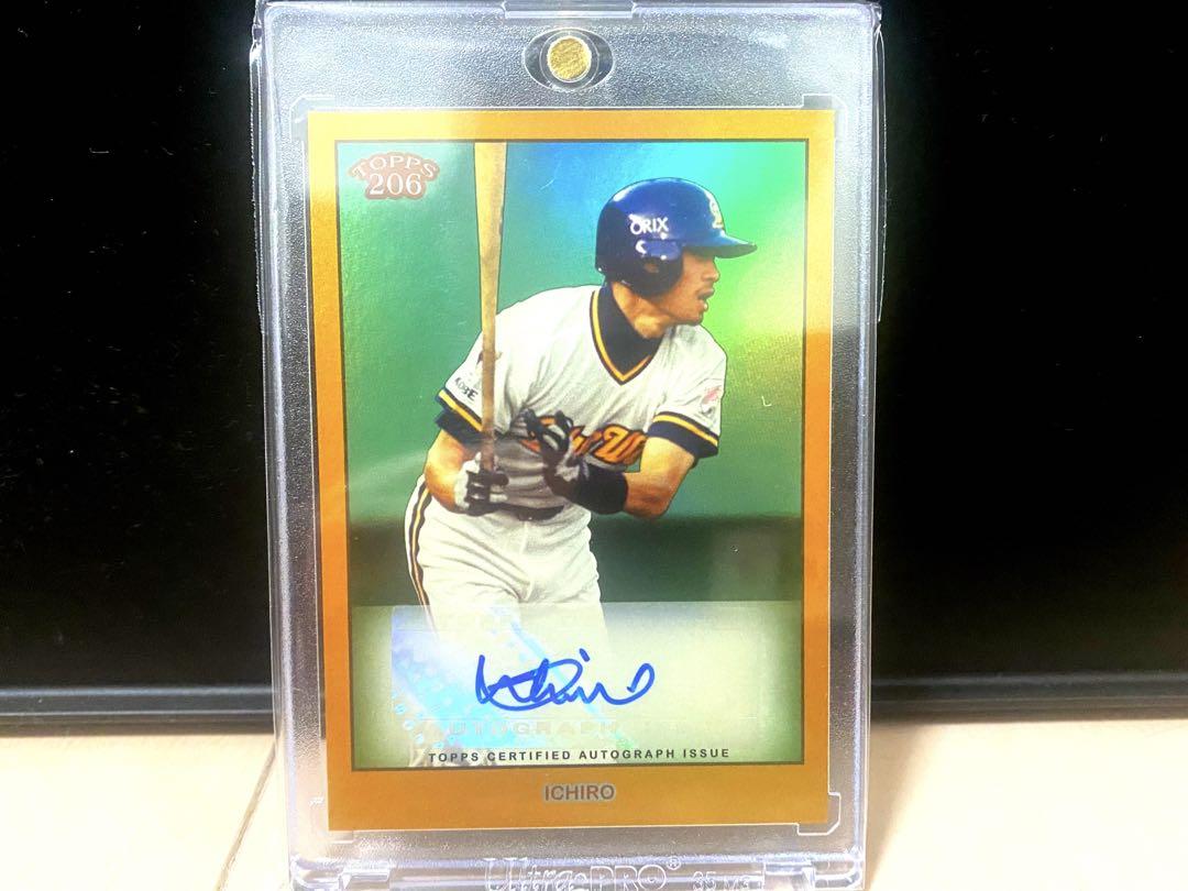 【あ】topps206 NPB イチロー　直筆サイン　10枚限定