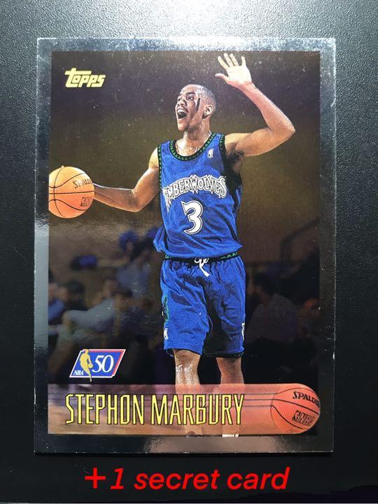 その他 NBA 50topps 96-97#177stephon Margury+1sc