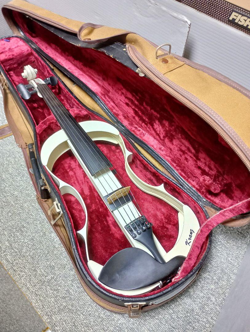 Kranz  EV　エレキバイオリン ホワイト 5弦