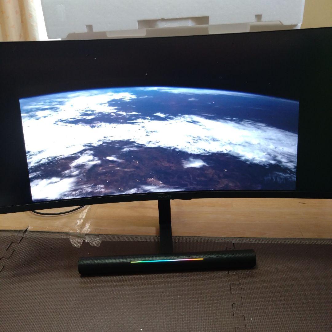 HUAWEI３４インチモニター