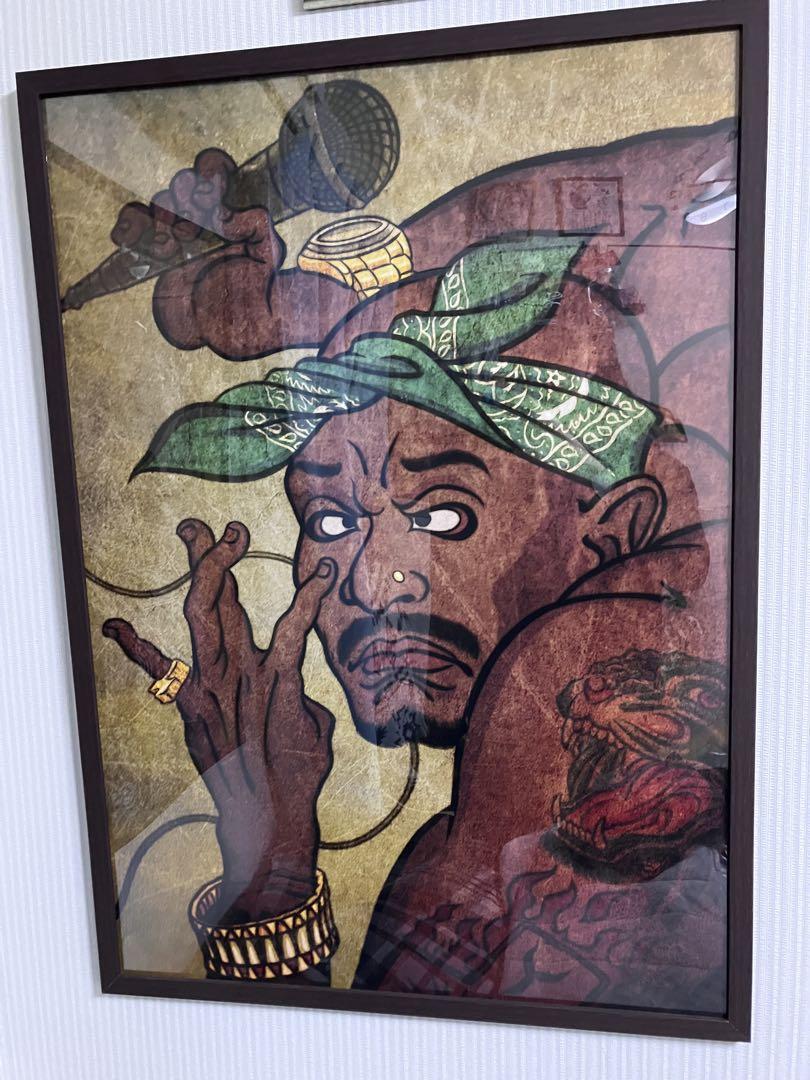 APPLEBUM ポスター　2pac / トゥパックA1 Poster 濱口健