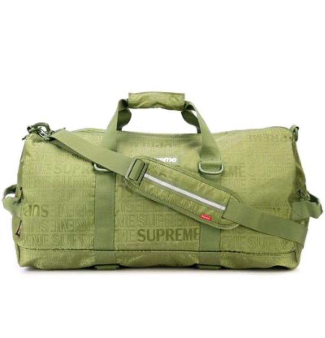 【極美品】未使用級　緑 Supreme Green ポストンバック　シュプリーム