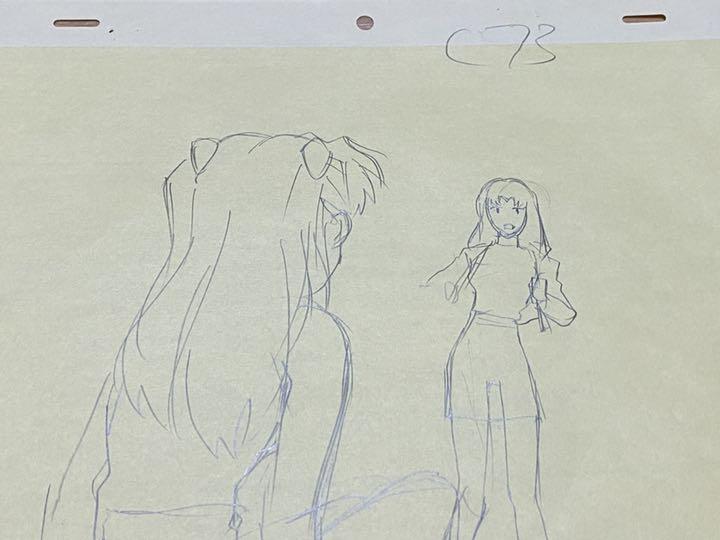 エヴァンゲリオン　直筆ラフ原画
