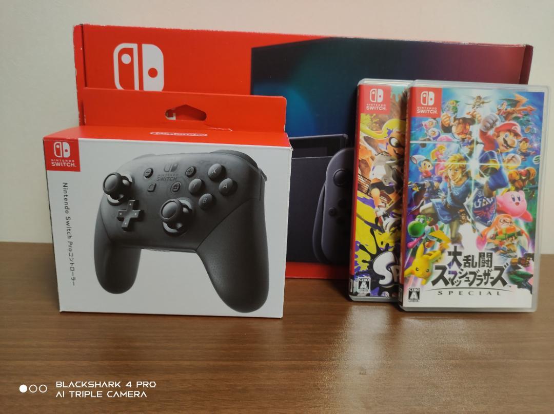 任天堂Switch プロコン スマブラ スプラトゥーン3