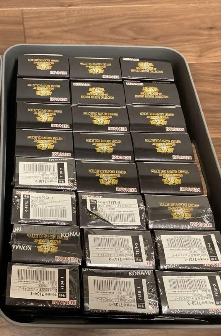 遊戯王 レアコレ 25th 12BOX、ヒスコレ24BOX