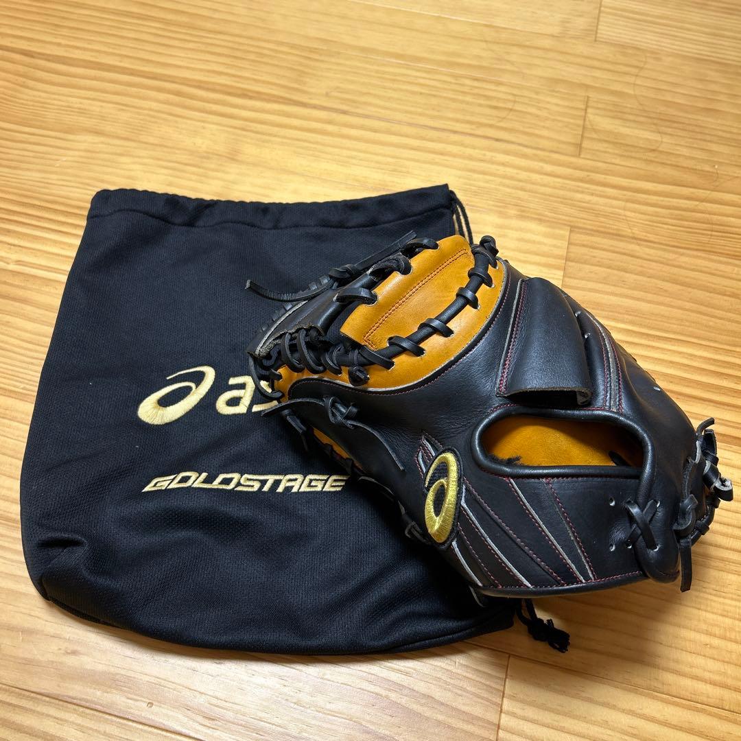 ASICS GOLDSTAGE 軟式用オーダーキャッチャーミット 左投げ