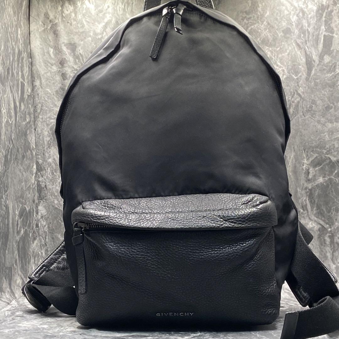 美品✨ジバンシー スタッズ リュック バックパック ナイロン×レザー スタッズ