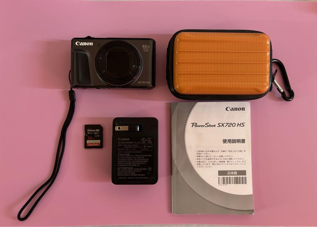 キヤノン PowerShot SX720 HS  SDカード付き