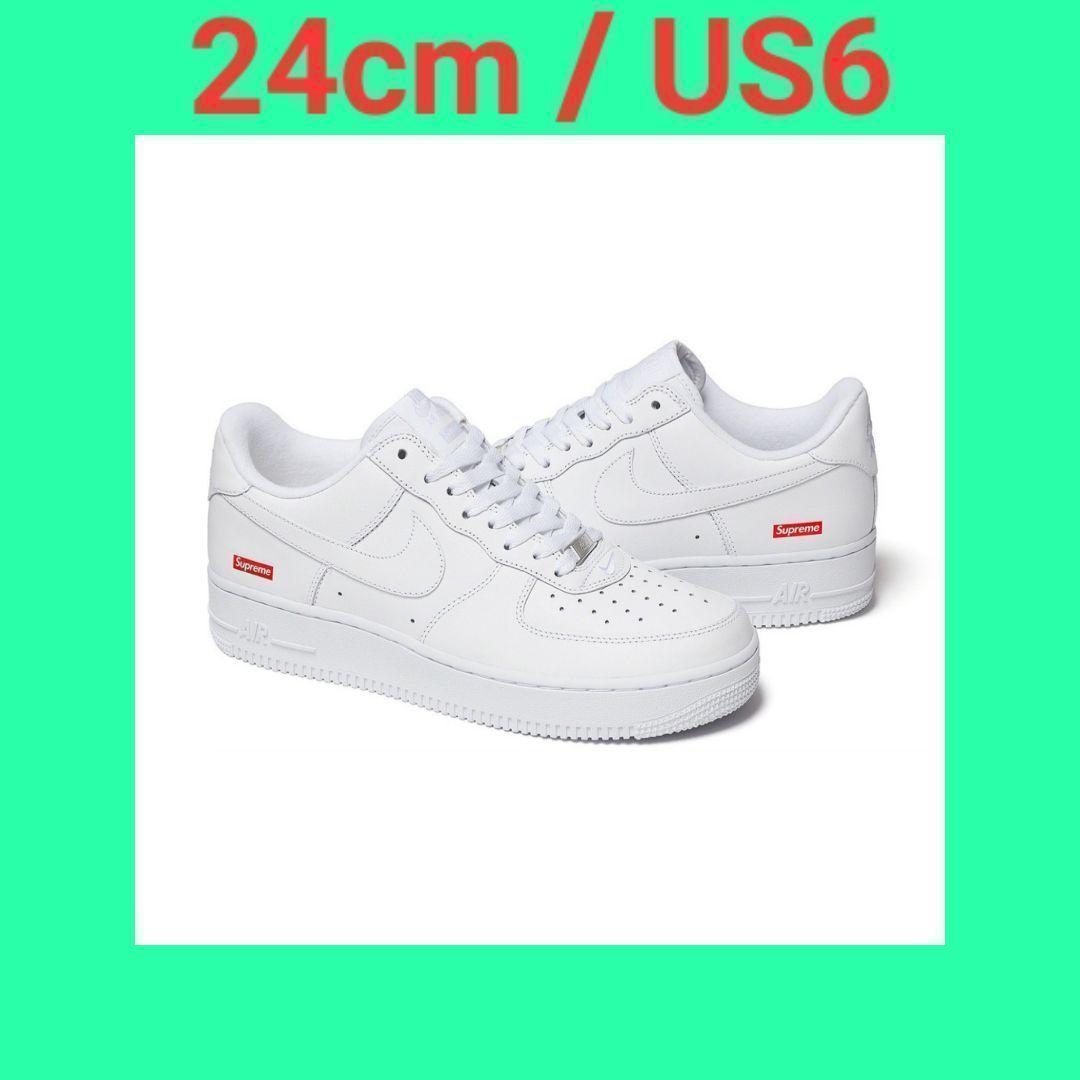 靴 Supreme Nike Air Force 1 Low W24 US6A