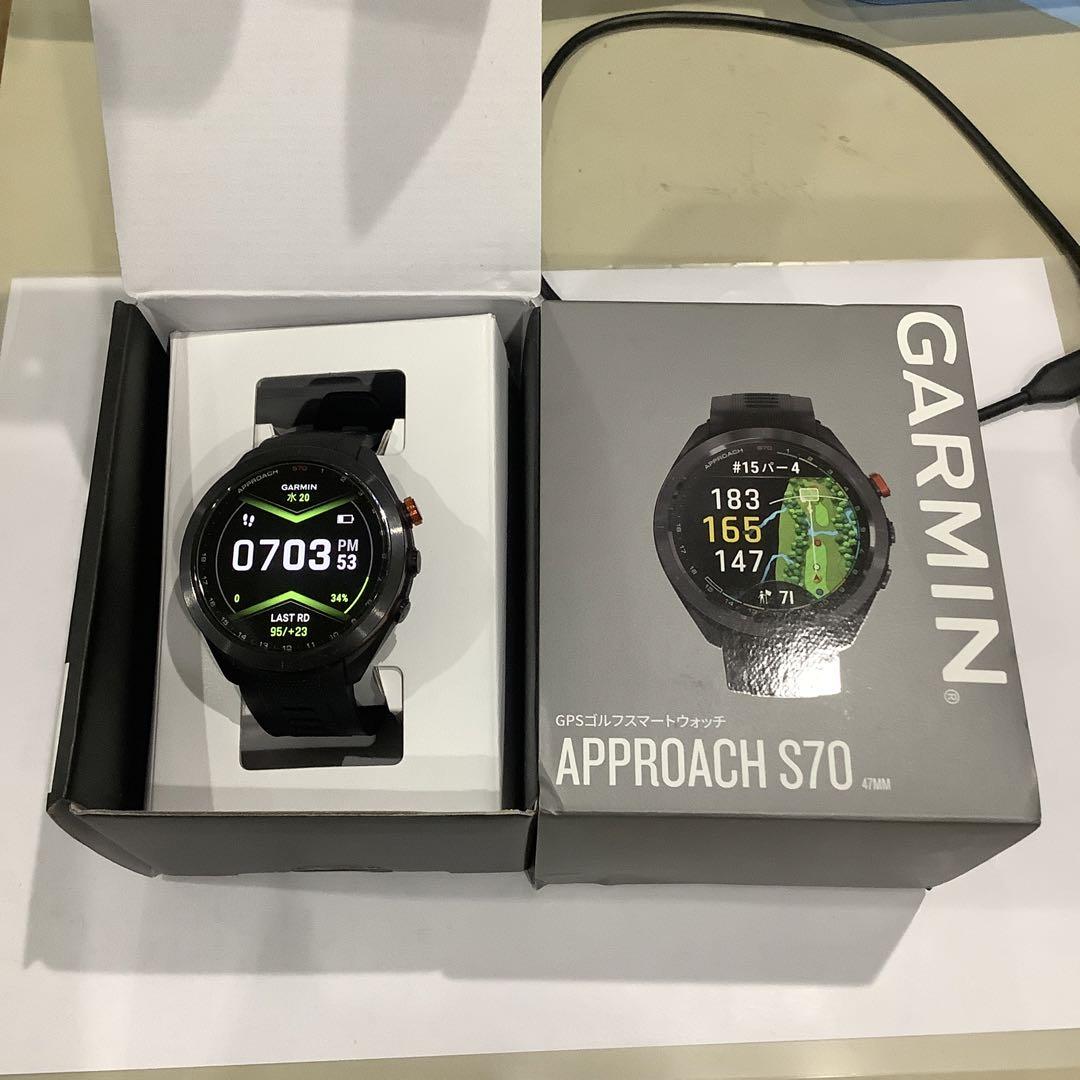 ラウンド用品・アクセサリー GARMIN APPROACH S70  47MM