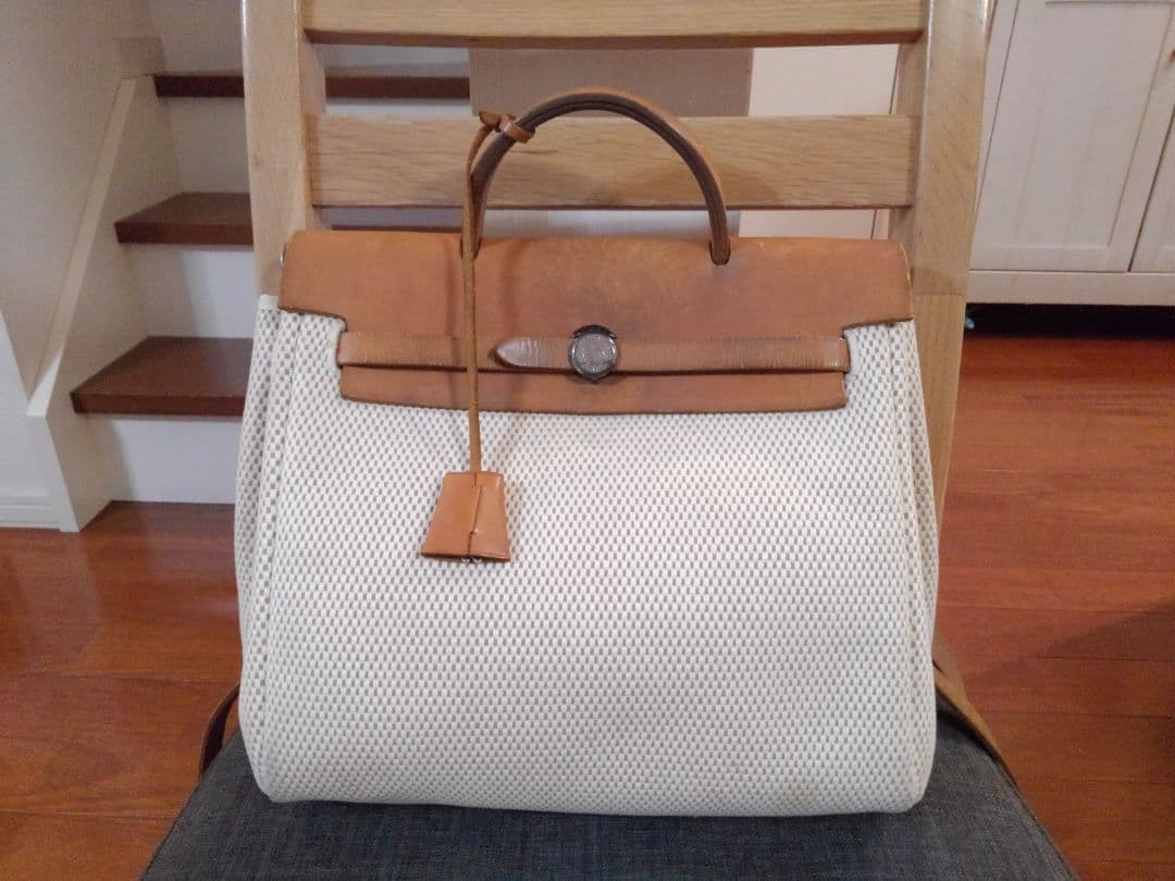 【廃盤】HERMES エルメス エールバッグpm トワル  2way