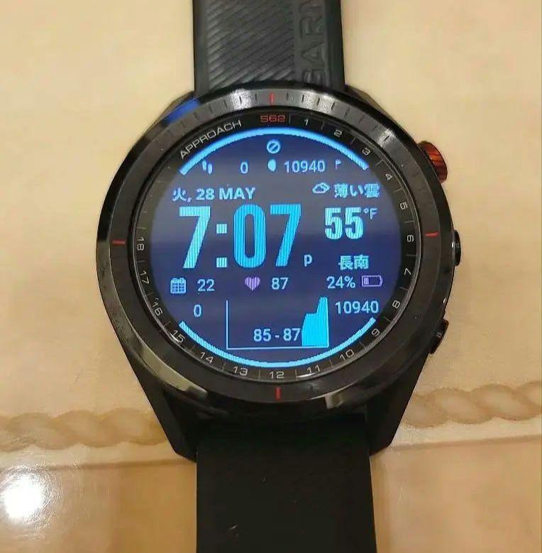 GARMIN Approach S62  BLACK ガーミン ゴルフウォッチ