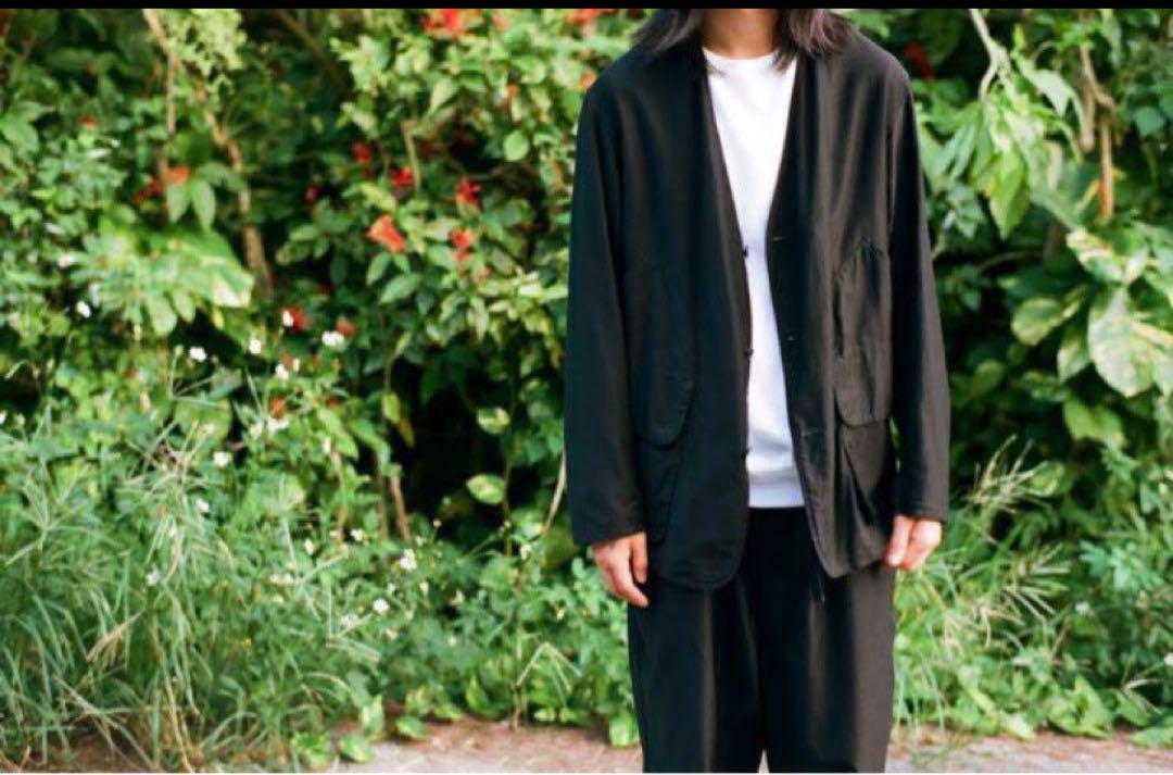 COMOLI (コモリ)21SS コットンサテン ハンティングジャケット