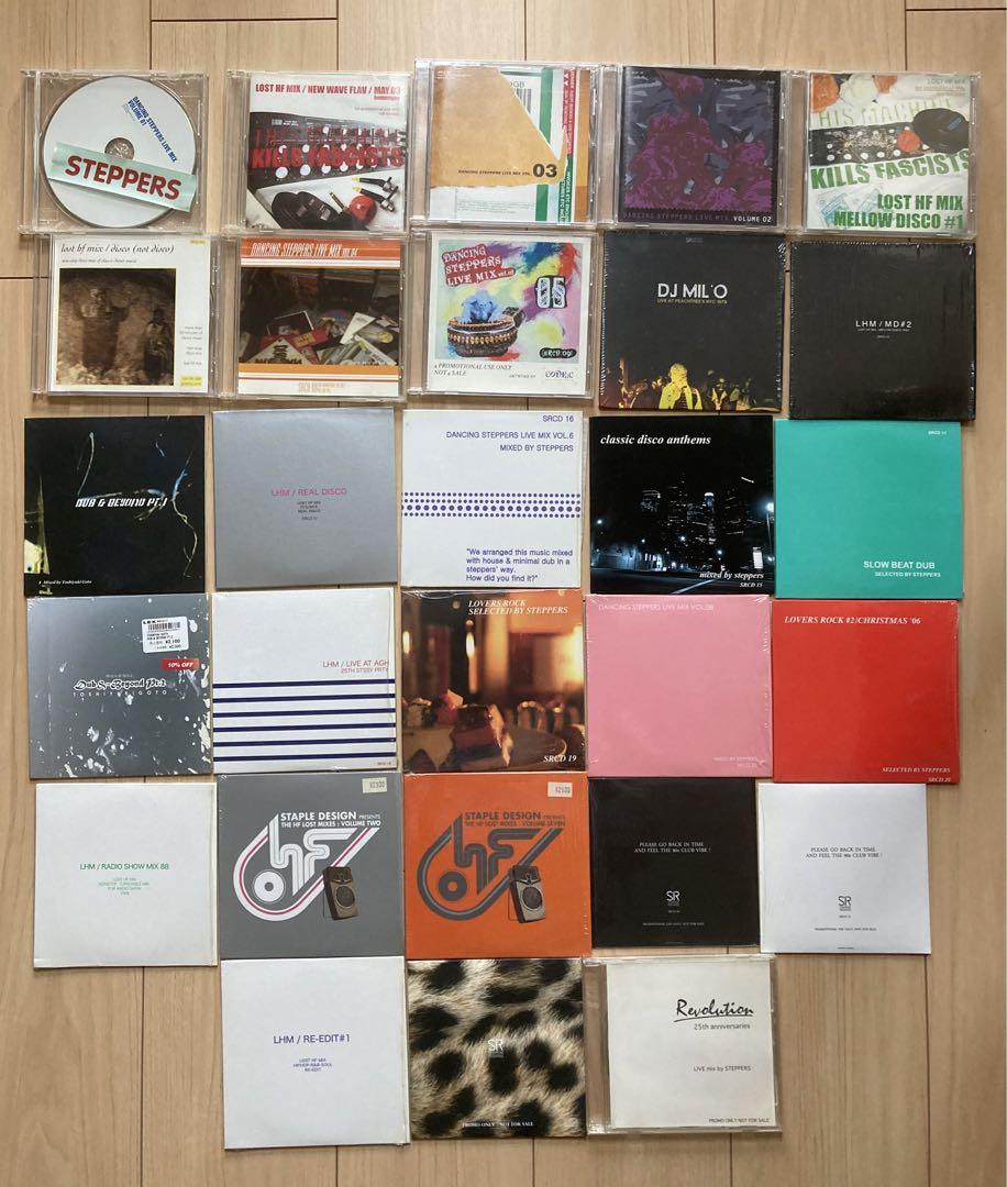 STEPPERS RECORDS LIVE MIX  CD 藤原ヒロシ