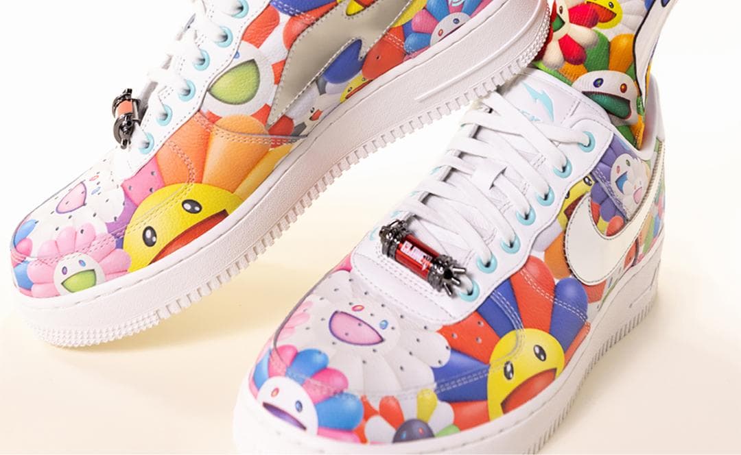 RTFKT x Nike AF1 - Murakami Drip（US11）