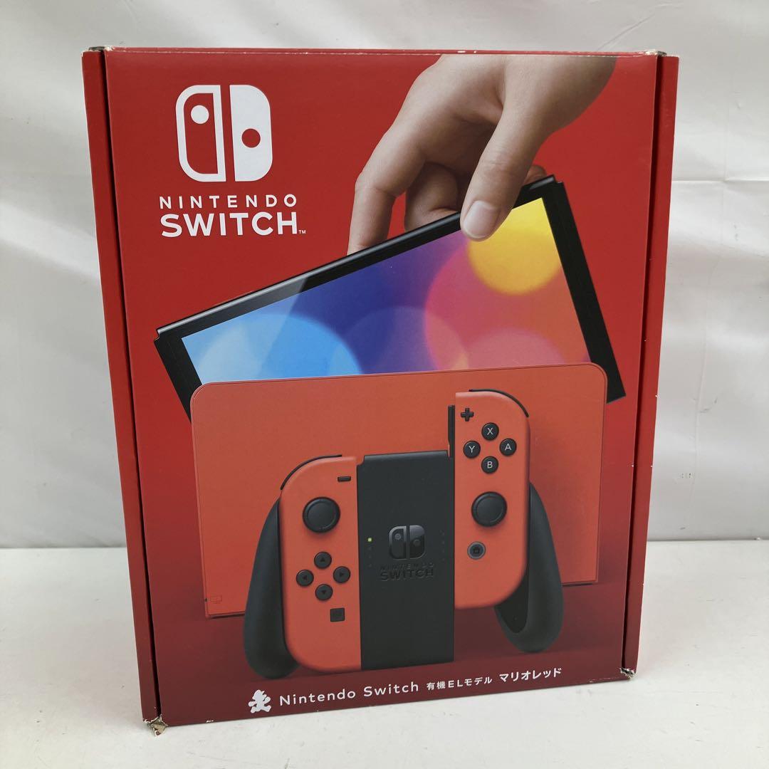 GE6100 Switch スイッチ 本体 中古 有機EL マリオレッド