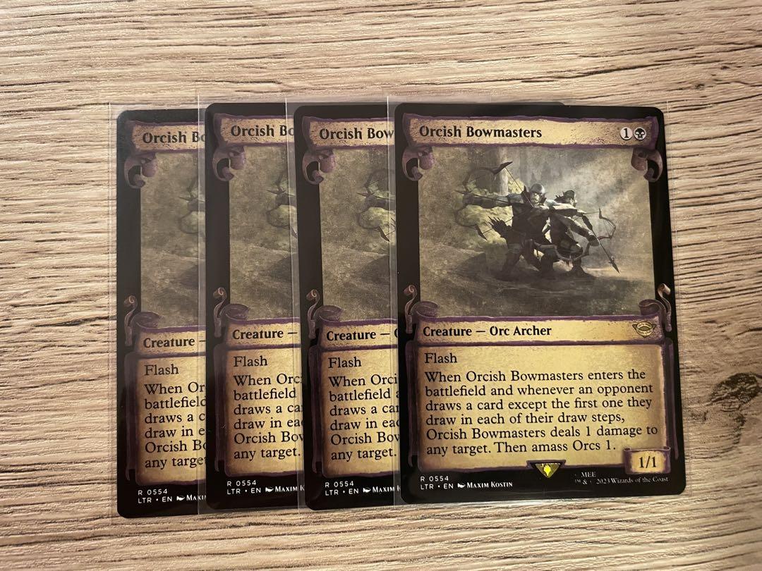 MTG オークの弓使い 4枚セット ホリデーリリース ショーケース