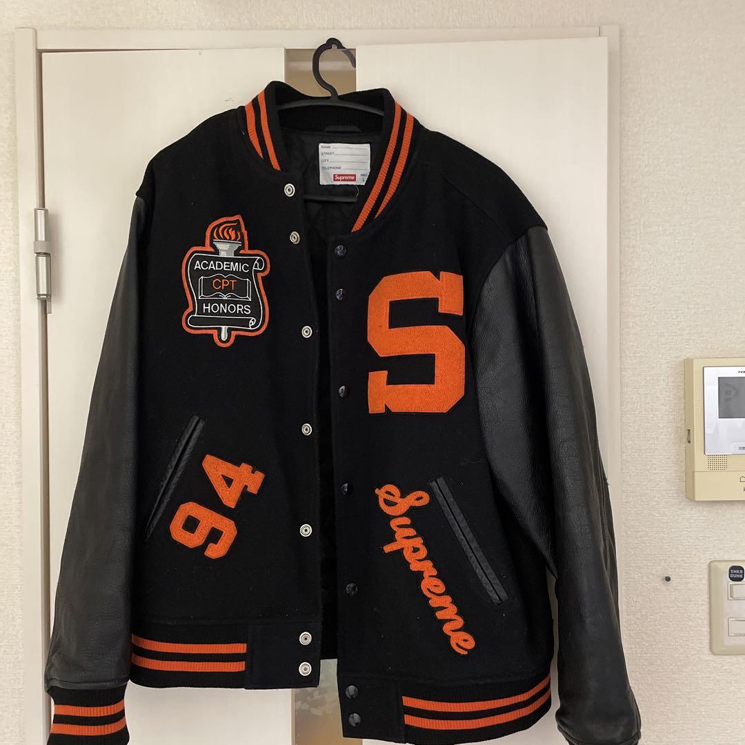 supreme スタジャン イエローバックス着用 コメント待ってます！