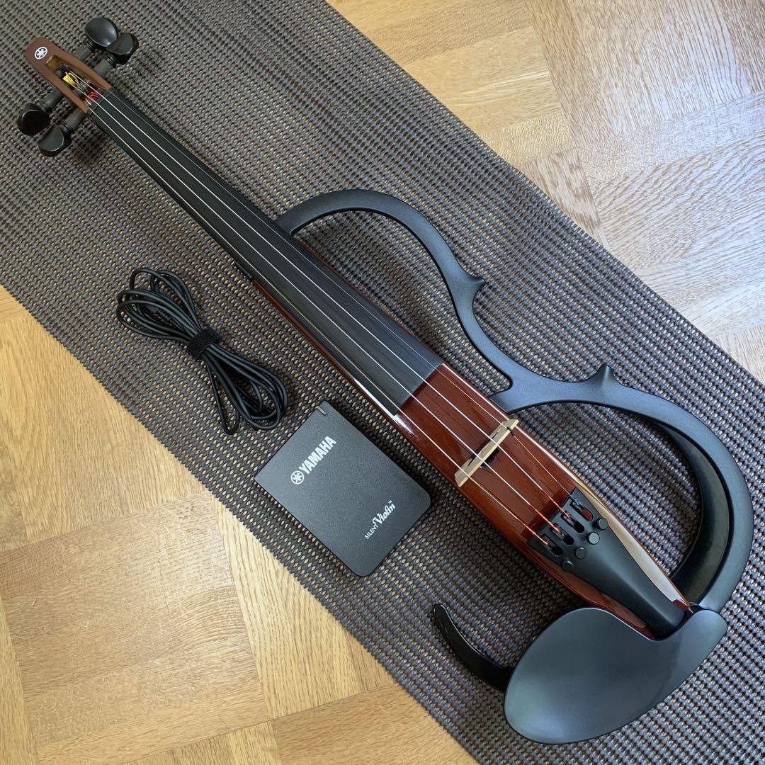 YAMAHA サイレントバイオリン YSV104BR 中古美品 ケース付き