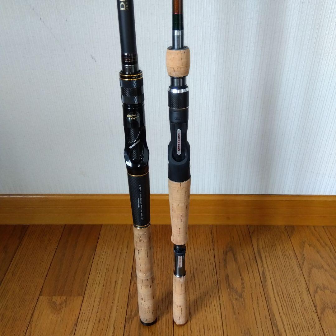 メガバス　ロッド　セット　カーボンヘッドとトマホークGTZ