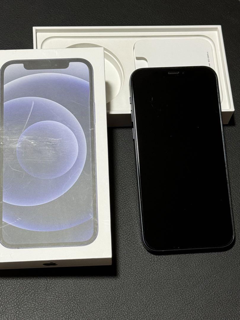 iPhone12 64GB ブラック 本体 SIMロックなし
