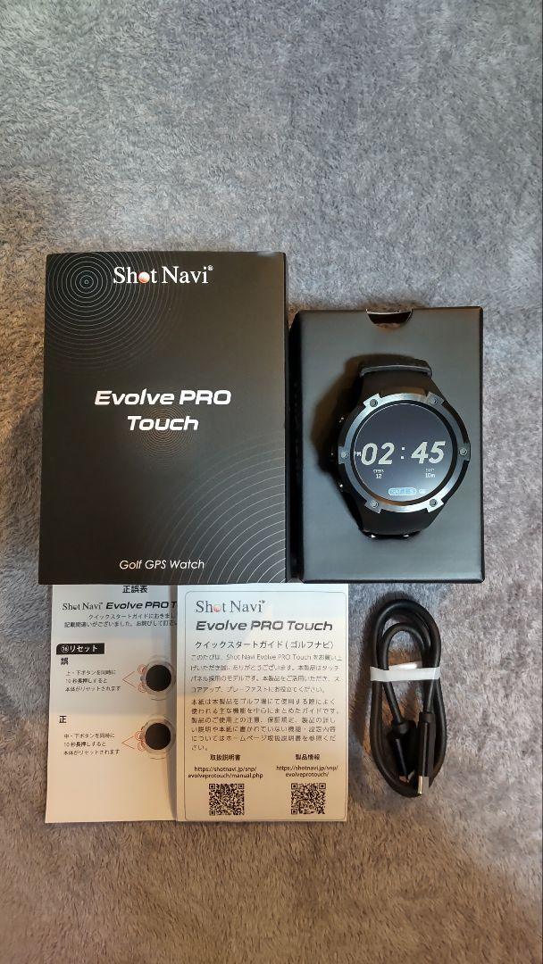 ショットナビ  エボルブ プロ タッチ ブラック
