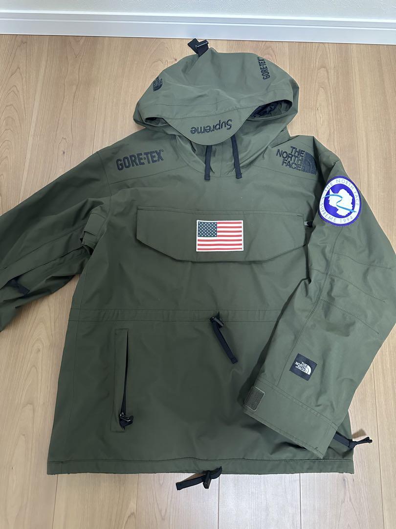最終価格 supreme north face trans pullover S