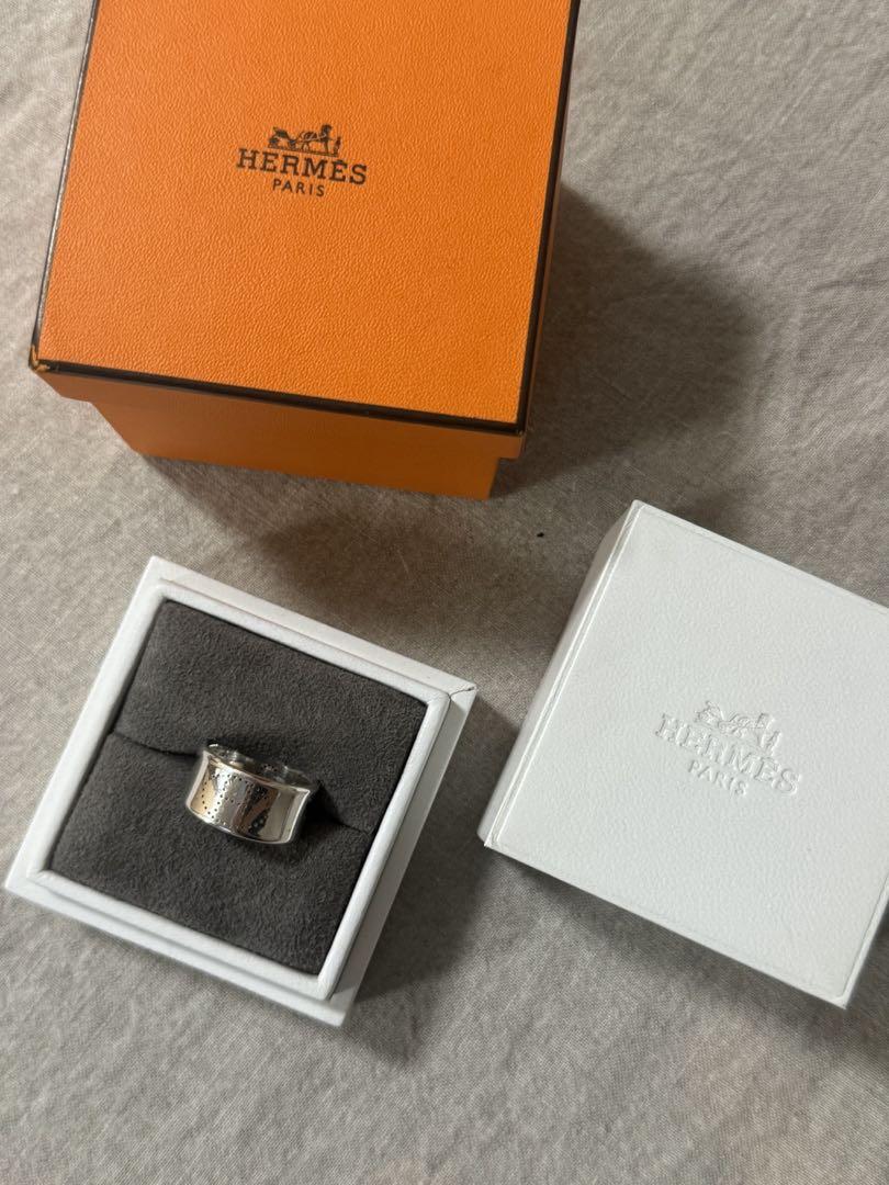 ・レア　HERMES   エクリプス　リュバン　リング　GM58
