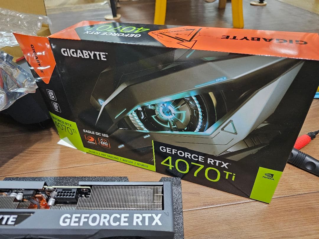 グラフィックボード・グラボ・ビデオカード rtx4070ti EAGLE OC 12G rev.2.0