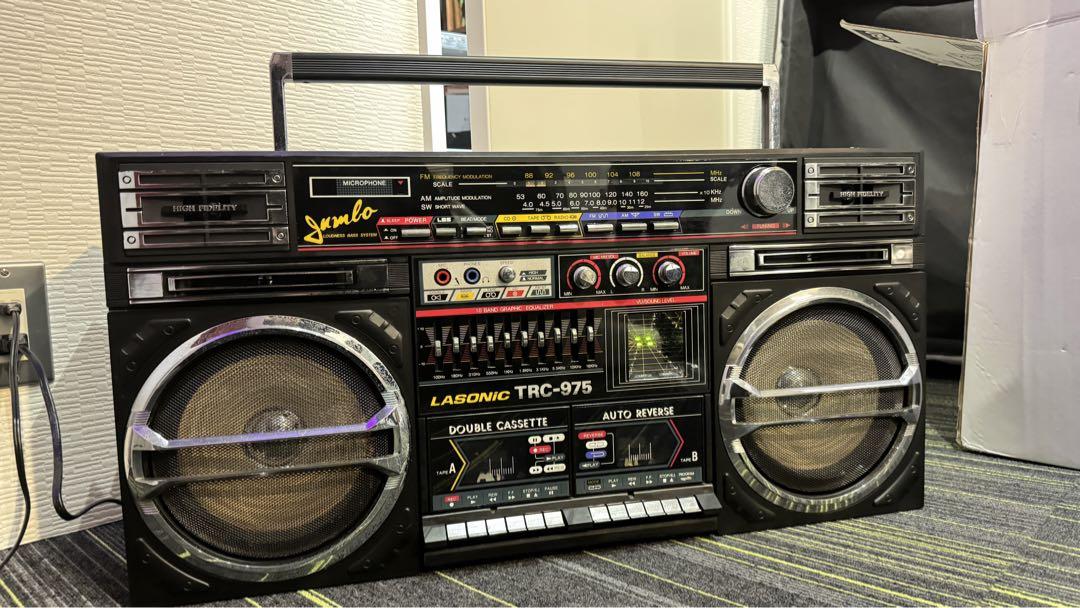 【大幅値下げしました】ラソニック ラジカセ LASONIC TRC-975