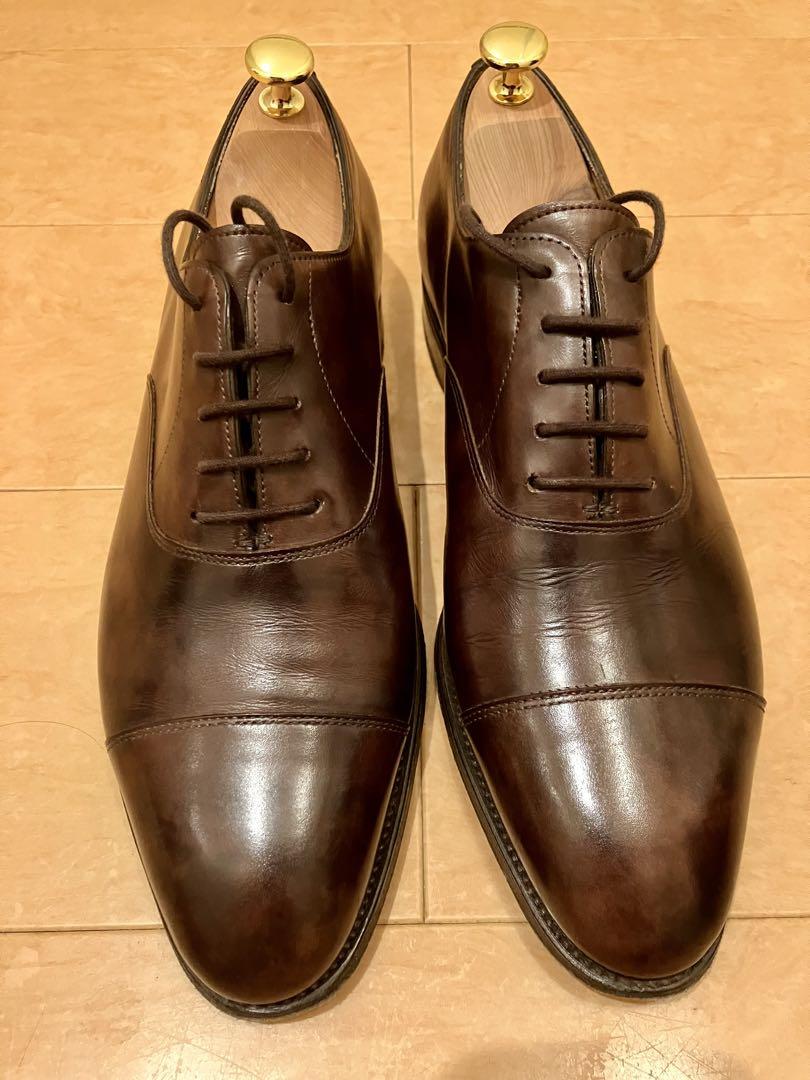 ジョンロブ　シティ2  ミュージアムカーフ　UK7.5E JOHN LOBB