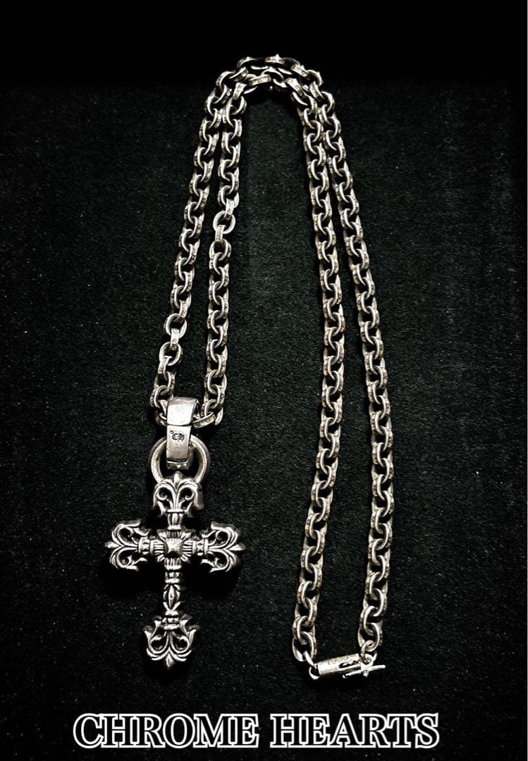 ⭐︎CHROME HEARTS⭐︎フィリグリークロス&ペーパーチェーンセット