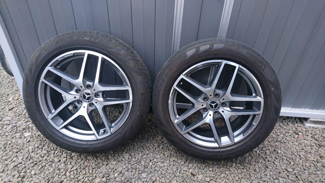 X253 ベンツGLC純正 AMG19inアルミホイール2本セット