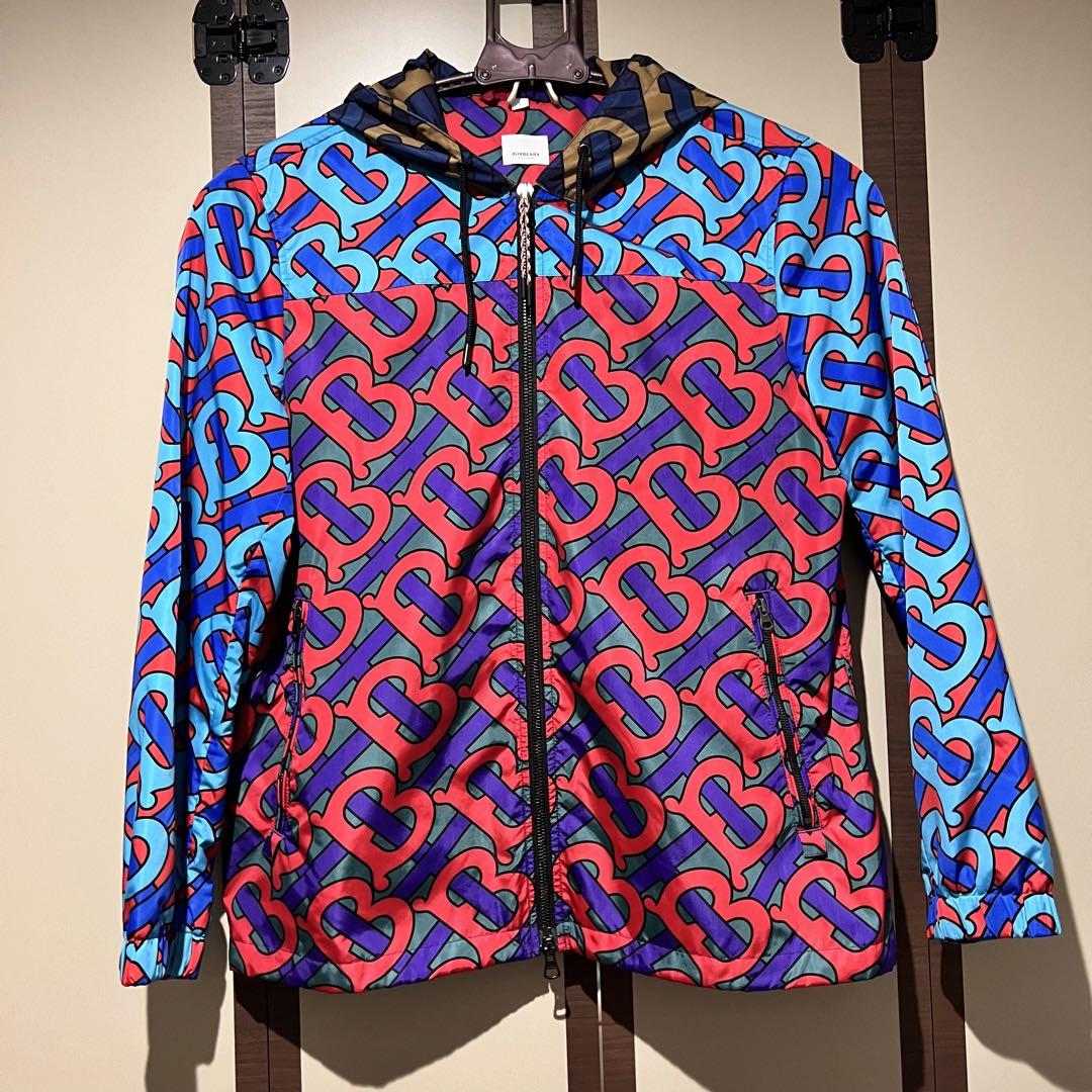 Burberry モノグラム ナイロンジャケット