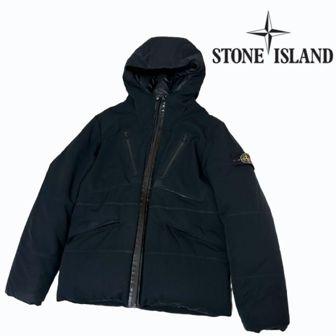 【希少】STONE ISLAND ストーンアイランド ダウンジャケット ブラック